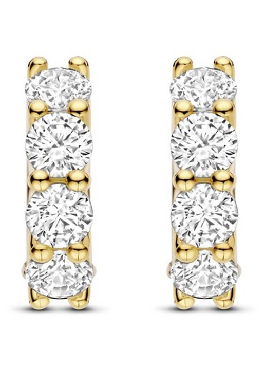 TI SENTO - Milano Oorringen verguld 78023ZY - detail goud