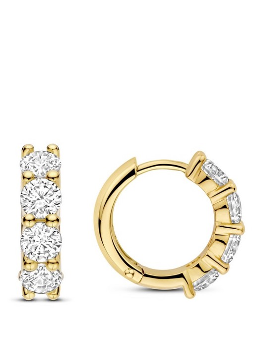 TI SENTO - Milano Oorringen verguld 78023ZY - detail 2 goud