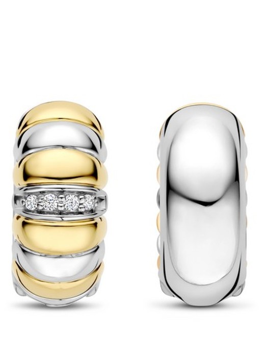 TI SENTO - Milano Oorringen verguld 78024ZY - detail 3 goud