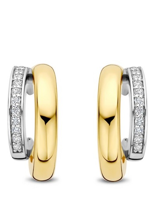 TI SENTO - Milano Oorringen verguld 78035ZY - detail goud