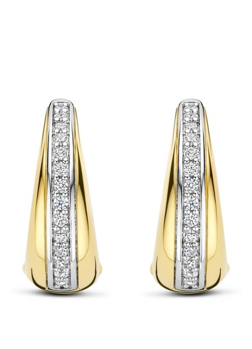 TI SENTO - Milano Oorringen verguld 78049ZY - detail goud