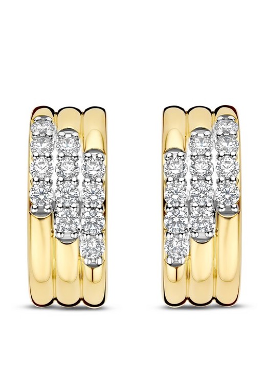 TI SENTO - Milano Oorringen verguld 78053ZY - detail goud