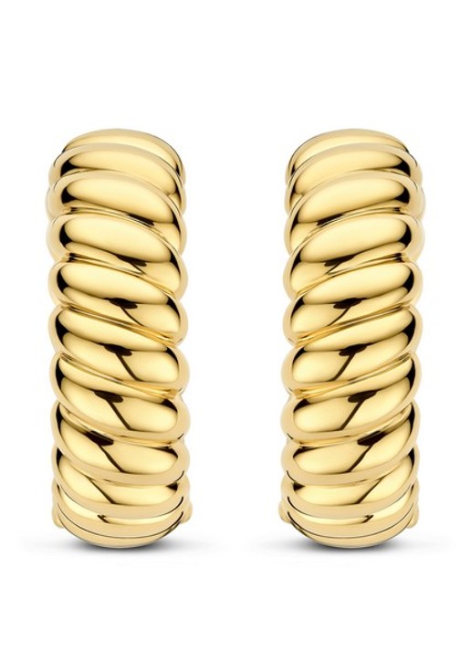 TI SENTO - Milano Oorringen verguld 78066SY - detail 3 goud