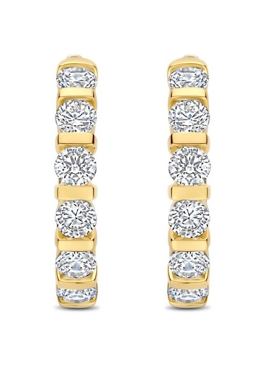 TI SENTO - Milano Oorringen verguld 78084ZY - detail goud