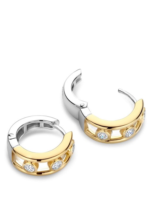 TI SENTO - Milano Oorringen verguld 78111ZY - detail 4 goud