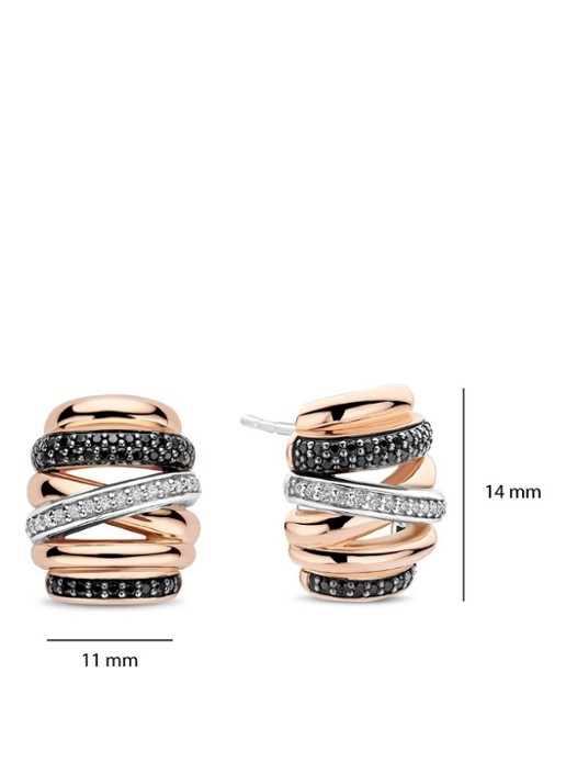 TI SENTO - Milano Oorstekers 78045BR - detail 3 roségoud