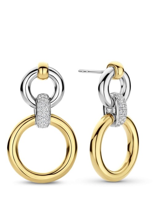 TI SENTO - Milano Oorstekers verguld 78089ZY