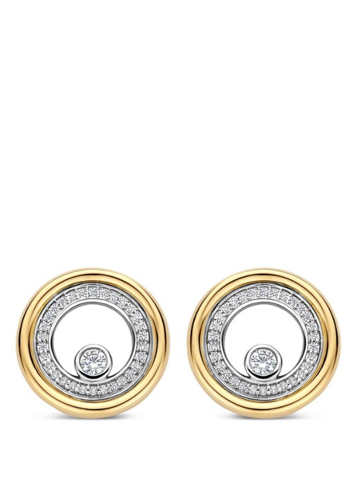 TI SENTO - Milano Oorstekers verguld 78113ZY - detail zilver
