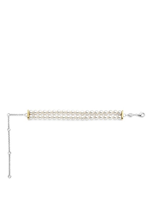 TI SENTO - Milano Parelketting 34098YP - detail 3 parelmoer