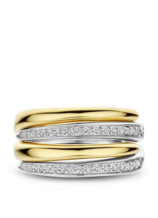 TI SENTO - Milano Ring 12409ZY - detail 4 goud