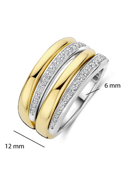 TI SENTO - Milano Ring 12409ZY - detail 5 goud