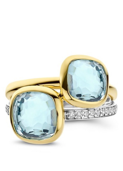 TI SENTO - Milano Ring 12412TY - detail 4 goud