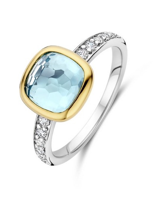 TI SENTO - Milano Ring 12414TY - voorkant 8 zilver