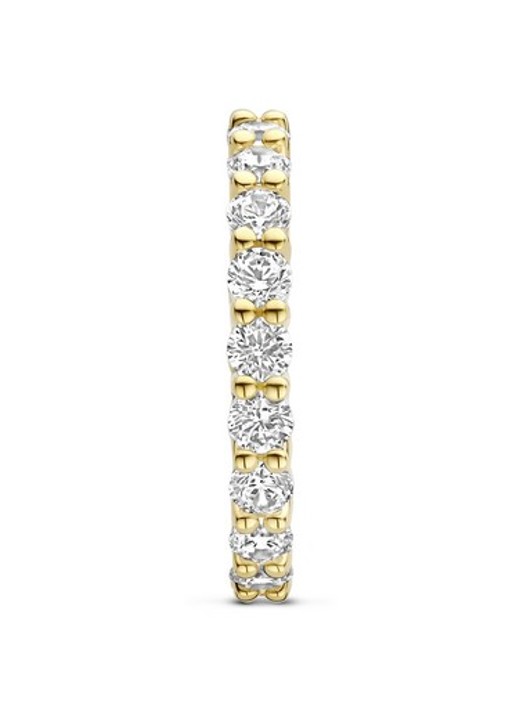 TI SENTO - Milano Ring met zirkonia 12372ZY - detail goud