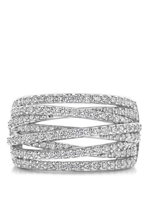 TI SENTO - Milano Ring met zirkonia 12431ZI - detail 4 zilver