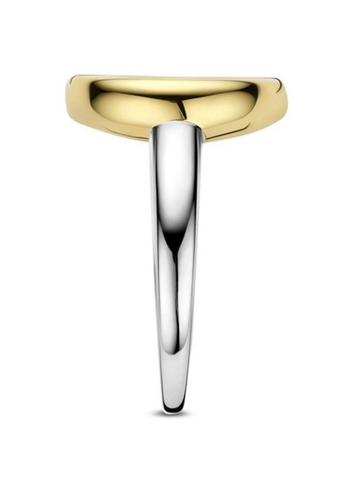 TI SENTO - Milano Ring met zirkonia 12456ZY - detail zilver