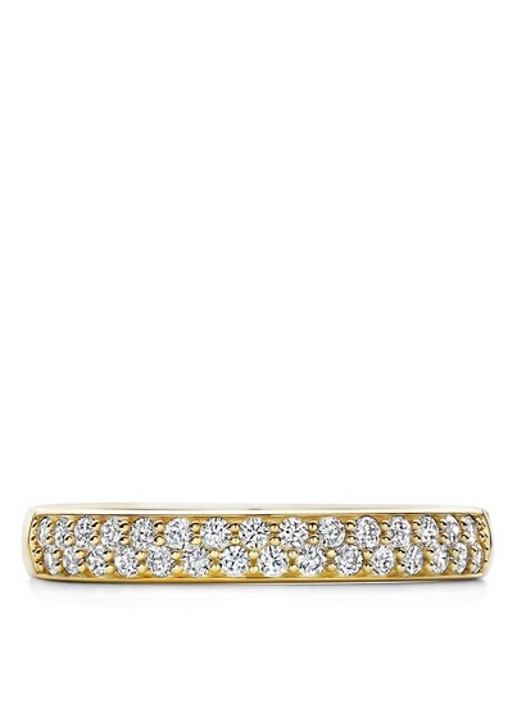 TI SENTO - Milano Ring met zirkonia verguld 1414YZ - detail 2 goud