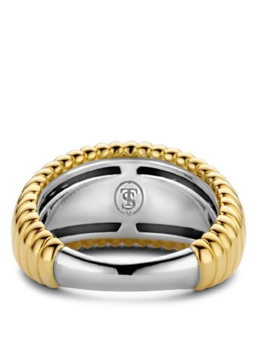 TI SENTO - Milano Ring van zilver 12217SY - detail 3 goud