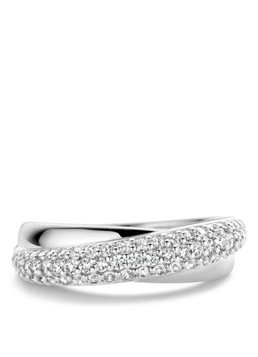 TI SENTO - Milano Ring van zilver 12281ZI - detail 4 zilver