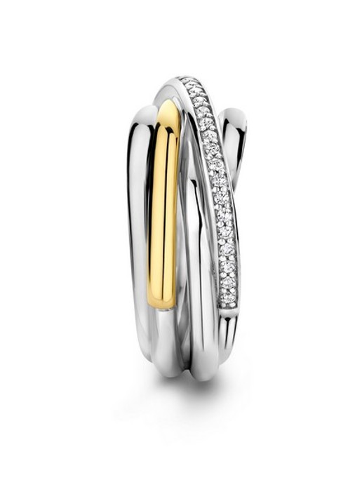 TI SENTO - Milano Ring van zilver 12318ZY - detail 2 zilver