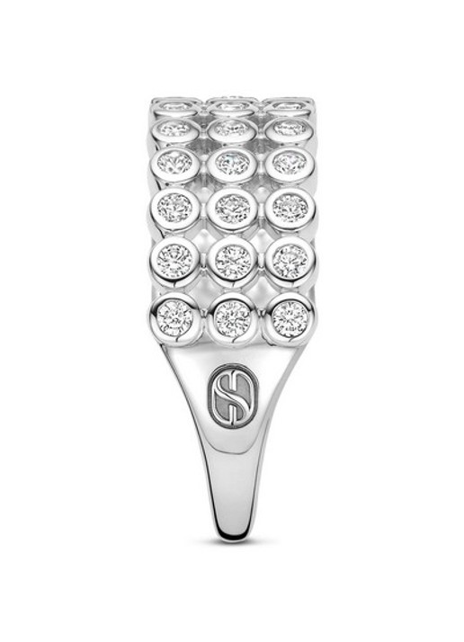 TI SENTO - Milano Ring van zilver 12450ZI - detail zilver