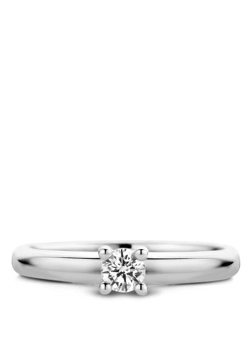 TI SENTO - Milano Ring van zilver met zirkonia 12212ZI - detail 4 zilver