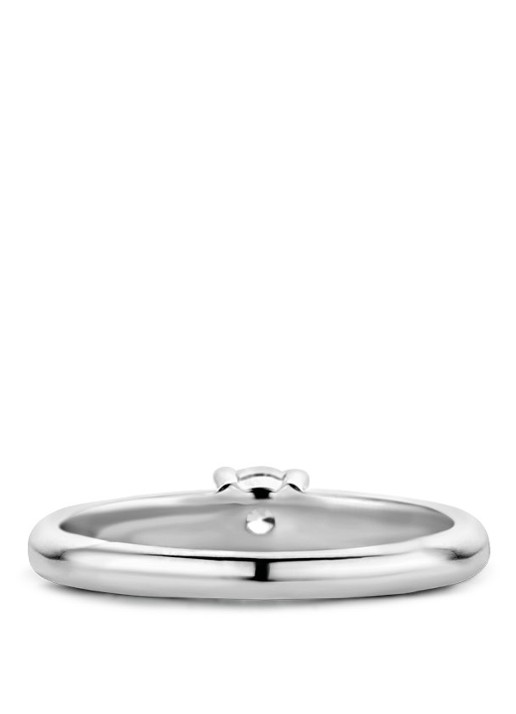 TI SENTO - Milano Ring van zilver met zirkonia 12212ZI - detail 5 zilver