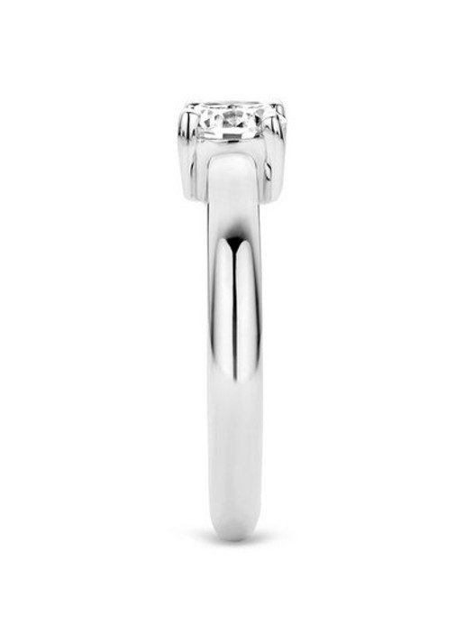 TI SENTO - Milano Ring van zilver met zirkonia 1463ZI - detail 2 zilver