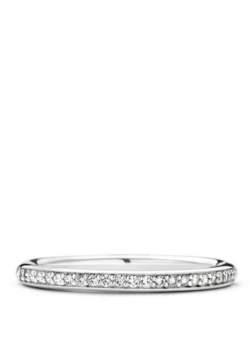 TI SENTO - Milano Ring van zilver met zirkonia 1923ZI - detail 5 zilver