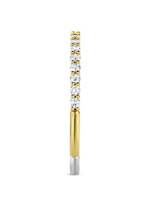 TI SENTO - Milano Ring verguld 12268ZY - detail goud