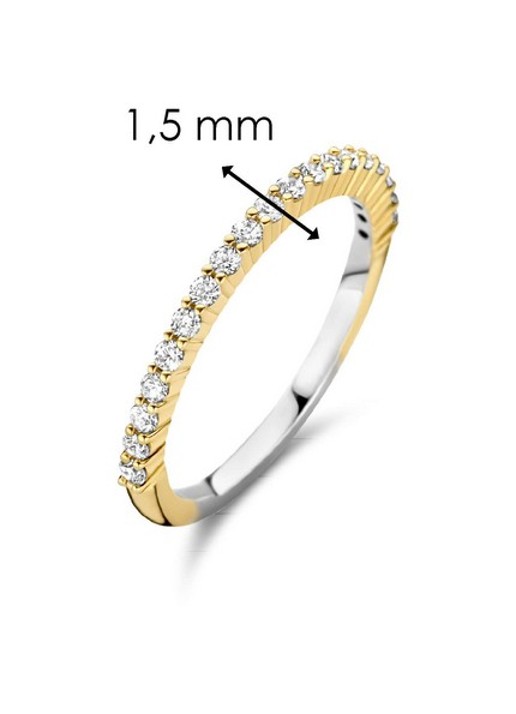 TI SENTO - Milano Ring verguld 12268ZY - detail 3 goud
