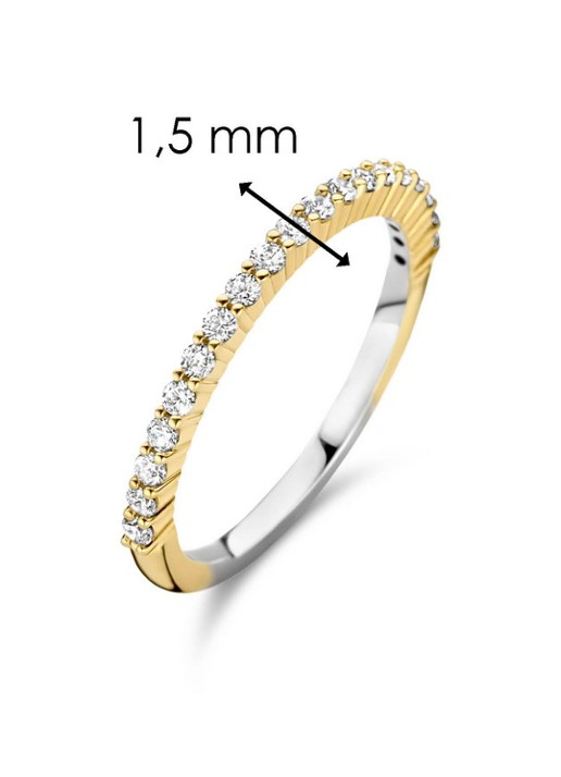 TI SENTO - Milano Ring verguld 12268ZY - detail 5 goud