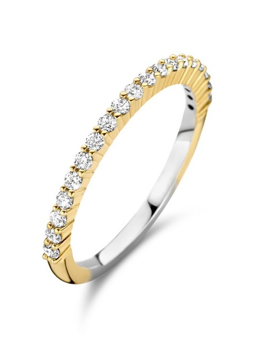 TI SENTO - Milano Ring verguld 12268ZY - voorkant 7 goud