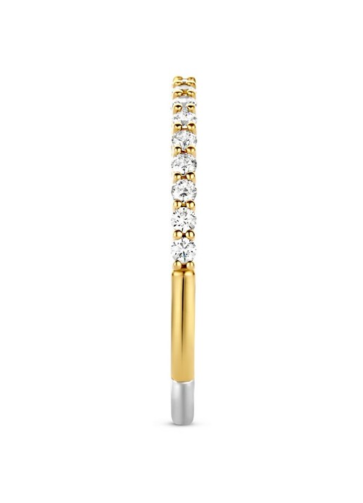 TI SENTO - Milano Ring verguld 12268ZY - voorkant 8 goud