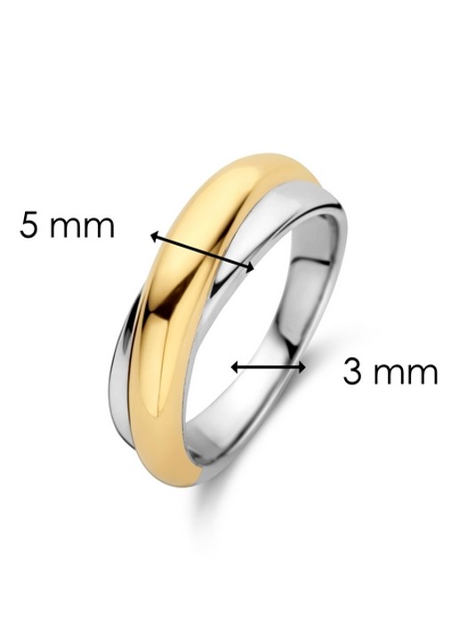 TI SENTO - Milano Ring verguld 12281SY - detail 3 goud
