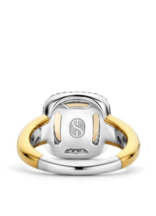 TI SENTO - Milano Ring verguld 12330MW - detail goud