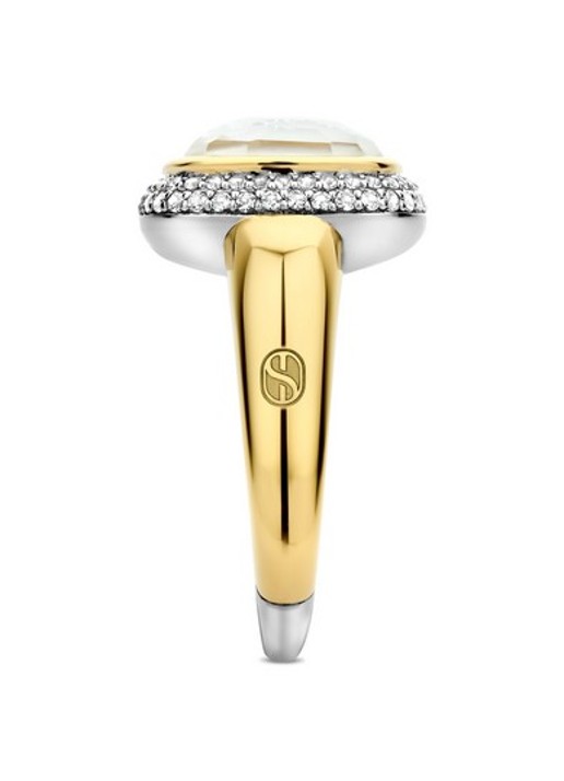 TI SENTO - Milano Ring verguld 12330MW - detail 2 goud