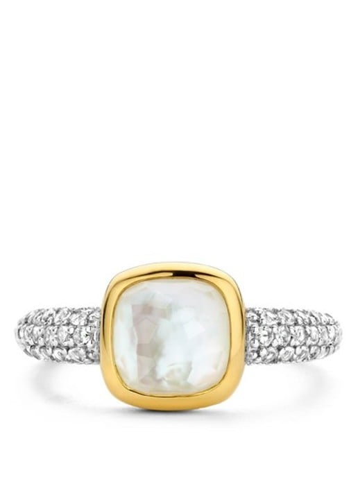 TI SENTO - Milano Ring verguld 12331MW