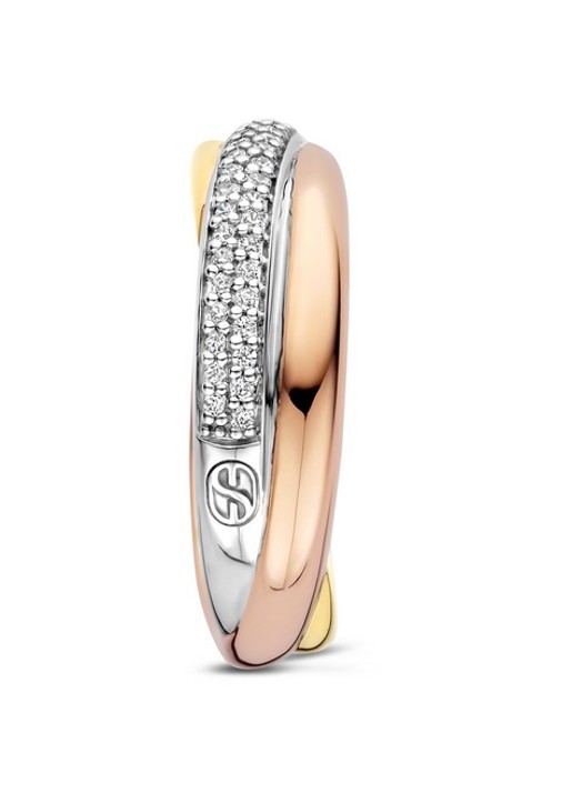 TI SENTO - Milano Ring verguld 12343ZT - detail 2 goud