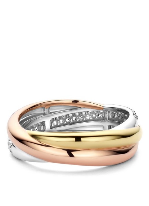 TI SENTO - Milano Ring verguld 12343ZT - detail 3 goud