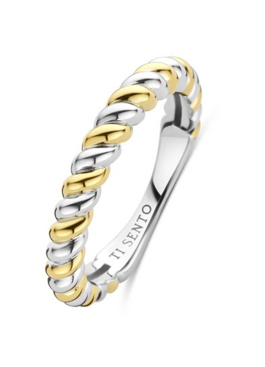 TI SENTO - Milano Ring verguld 12378SY