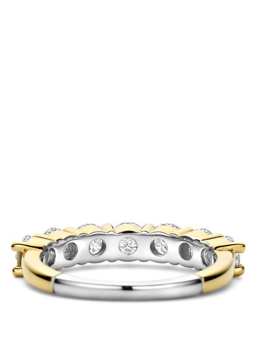 TI SENTO - Milano Ring verguld 12380ZY - detail goud