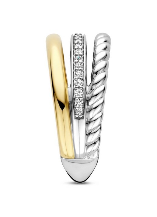 TI SENTO - Milano Ring verguld 12385ZY - detail 3 goud