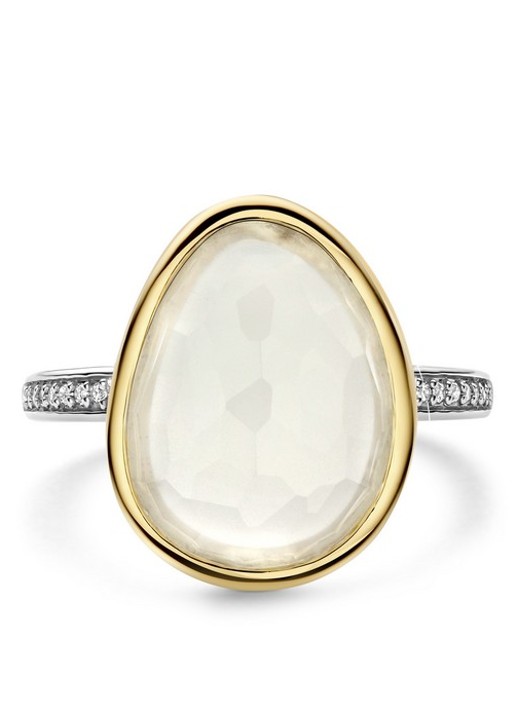 TI SENTO - Milano Ring verguld 12386MW - detail 4 goud