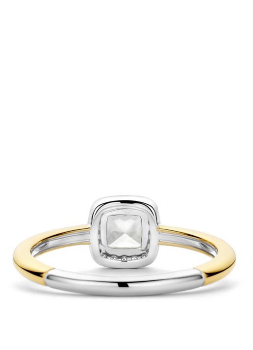 TI SENTO - Milano Ring verguld 12388ZY - detail goud