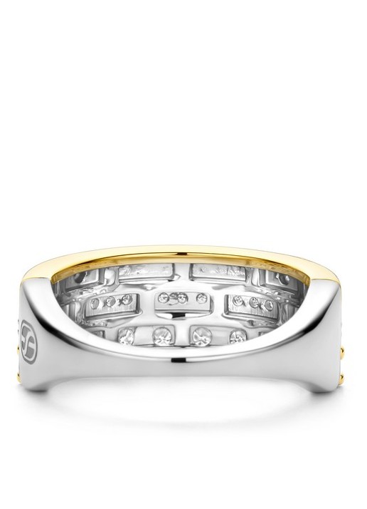 TI SENTO - Milano Ring verguld 12397ZY - detail goud