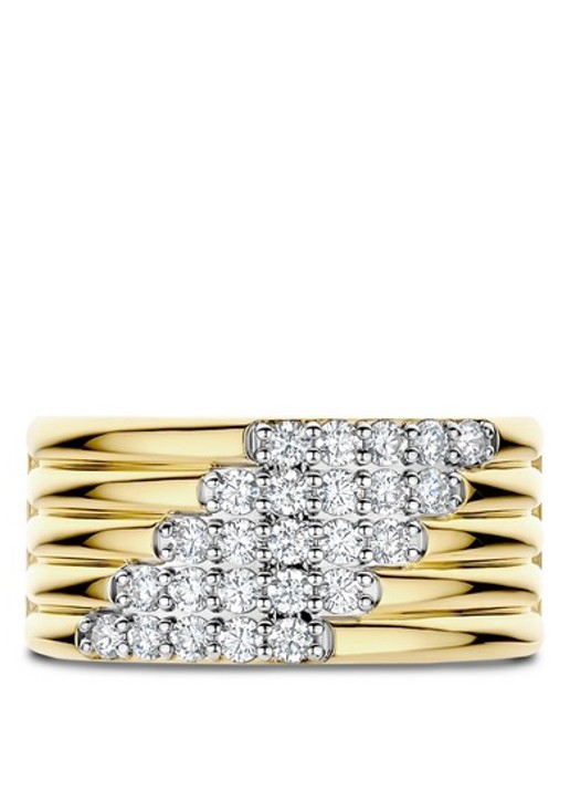 TI SENTO - Milano Ring verguld 12410ZY - detail 2 goud