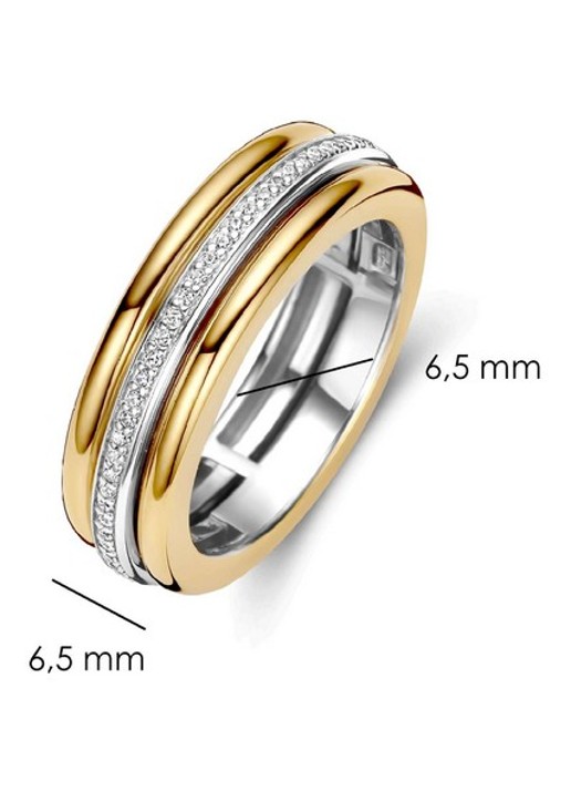 TI SENTO - Milano Ring verguld 12447ZY - detail 3 goud