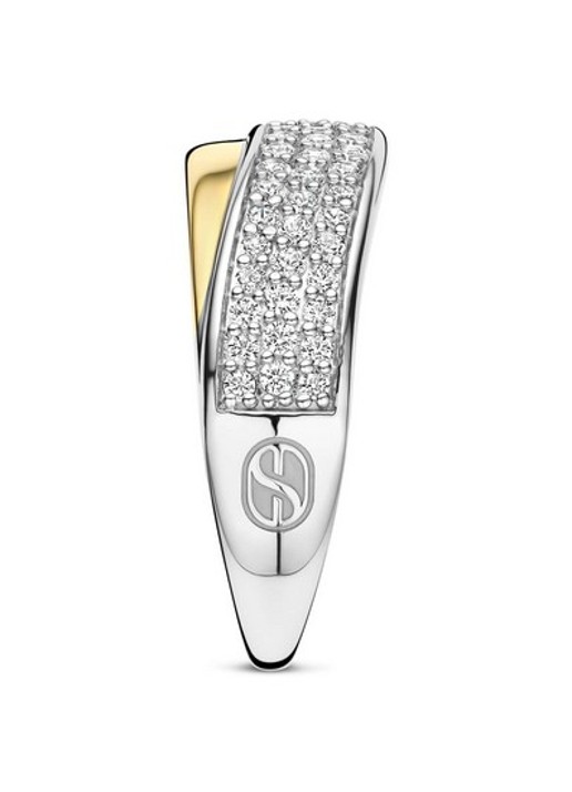 TI SENTO - Milano Ring verguld 12454ZY - detail goud