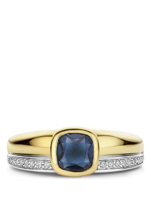 TI SENTO - Milano Ring verguld 12462DB - detail 2 zilver